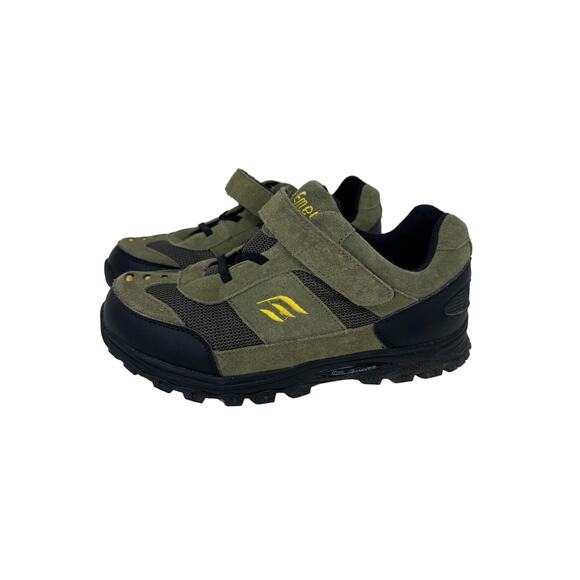 Mt. Emey Orthopedic Shoes Sneakers 3301-7L Green Black Youth 5‎ Extra Wide - Picture 1 of 9